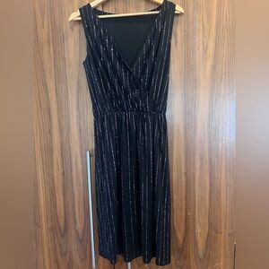 Marc Jacobs Pinstripe Glitter Dress
